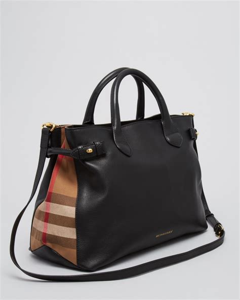 burberry medium banner house check tote|burberry banner house.